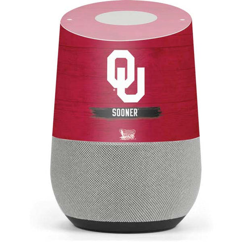University of Oklahoma Sooners Google Home Skin